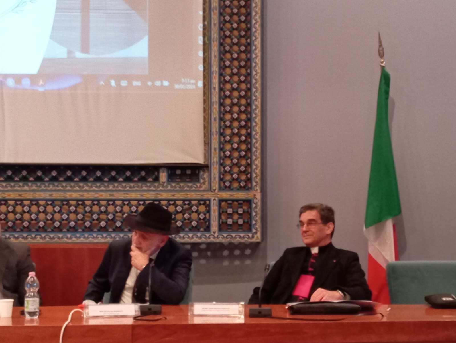 Delegazione di Tota Pulchra all'esclusivo evento ''Spirit project'' presso la Moschea di Roma