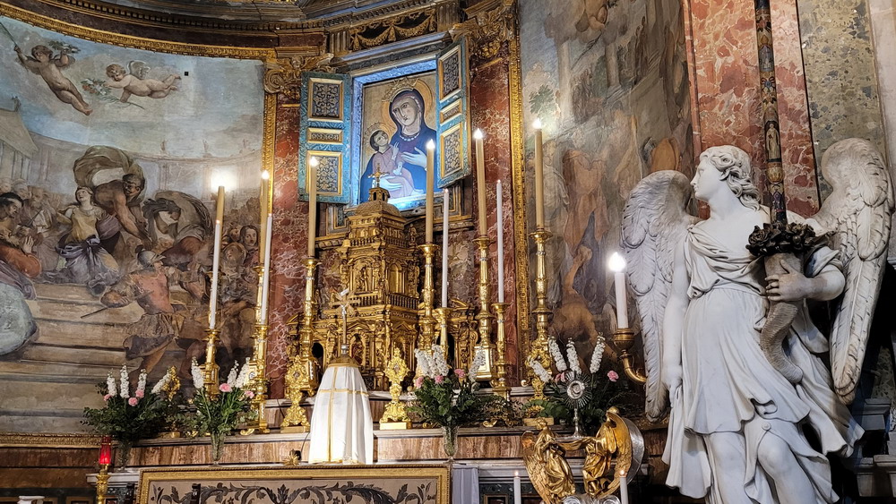 La festa di Santa Francesca Romana al colle Palatino