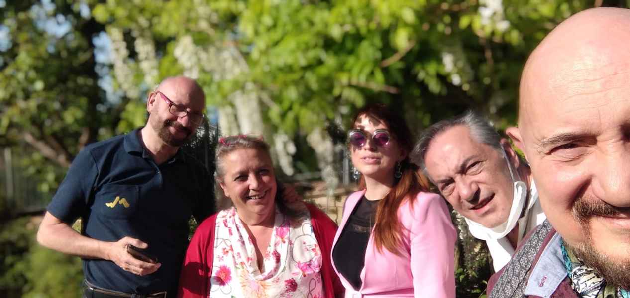 Il Maestro Giuseppe Tedeschi, la Dr. Maria Ratkova, il Maestro Marco Valerio Marletta e il Maestro Marco Tirilli.