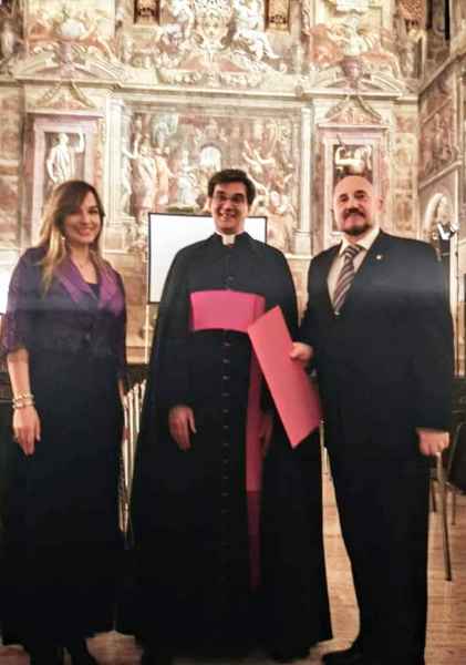 I direttori artistici con il presidente di Tota Pulchra.