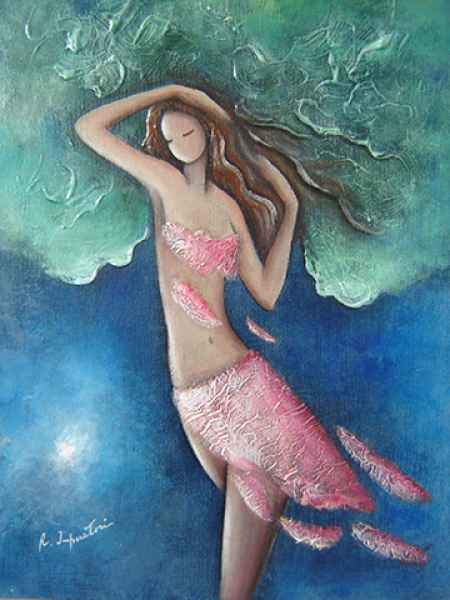 Dafne - acrilico - 30 x 40 - 2009 