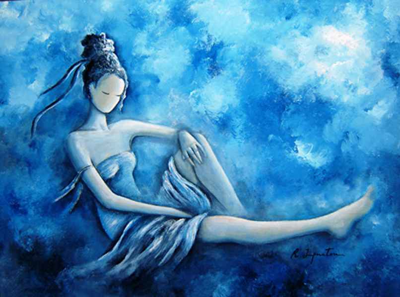 La Notte - acrilico su tela - 50 x 70 - 2006