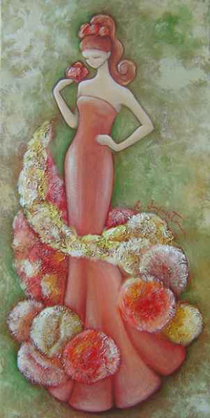 Primavera - acrilico su tela - 30 x 60 - 2009
