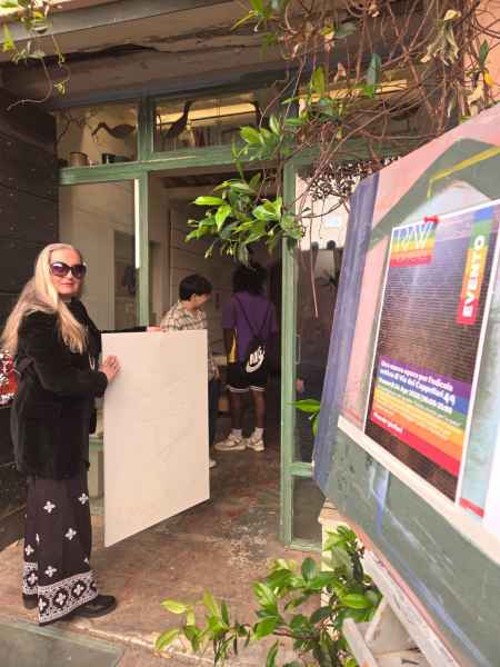 Veronica e il suo dipinto