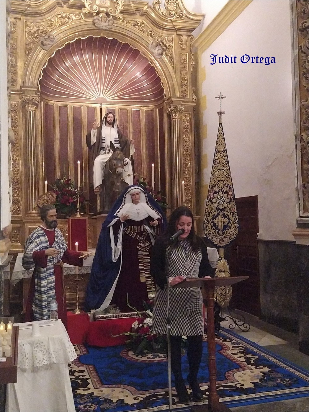 La Hermandad de Ntro. Padre Jesús en su Triunfal Entrada en Jerusalén y Ntra. Sra. del Rosario de Motril fue pregonada por Toñi García